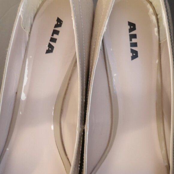 Alia Tiffany Ladies Open Toe Size 11M Tan Heeled Shoes - Picture 10 of 10